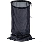 Springwillfly Holzhäcksler Tasche für Handwerker Elektrohäcksler Mulcher, Polyester-Nylon-Netz-Konstruktion mit zwei Metallseilschlössern für sichere Befestigung, 61 x 121,9 cm