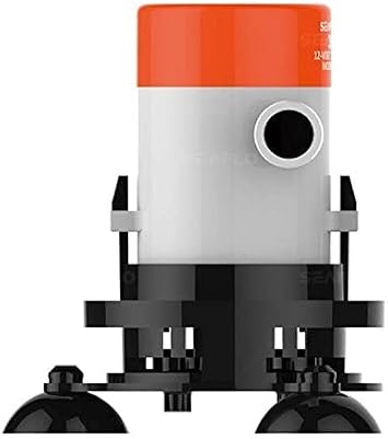 SEAFLO 10 Series Portable Livewell Aerator Kit - 12V, 350 GPH, Adjustable Hosepipe, Submersible, Corrosion-Resistant, Efficient Oxygenation, Fresh/Saltwater Use, CE & ROHS Certified,