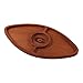 The Memory Company Officially Licensed NCAA - University of Georgia Acacia Football with Round Center Serving Board