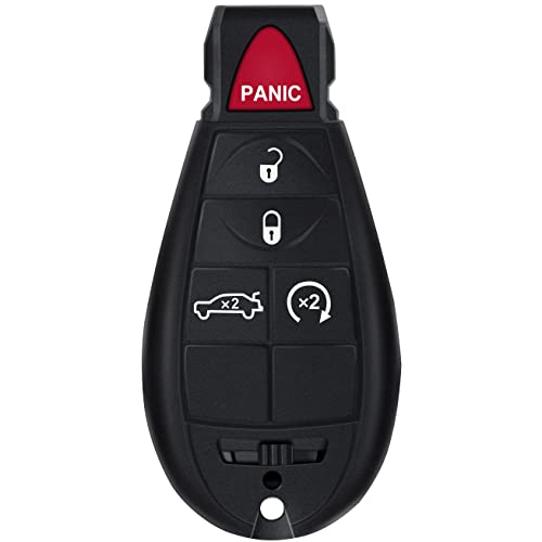 Eccpp 1X 433Mhz Keyless Entry Remote Key Fob Uncut Replacement Fit For Jeep Dodge Chrysler Series M3N5Wy783X #TOP20