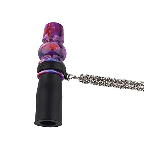 Hookah Mouth Tips Filter with Lanyard Wearable Resin Hookah Pipe Nozzle Mouth Tips Metal Narguile Mouth Tips Hookah Mouth Tips Shisha Hookah Accessories,Style 1