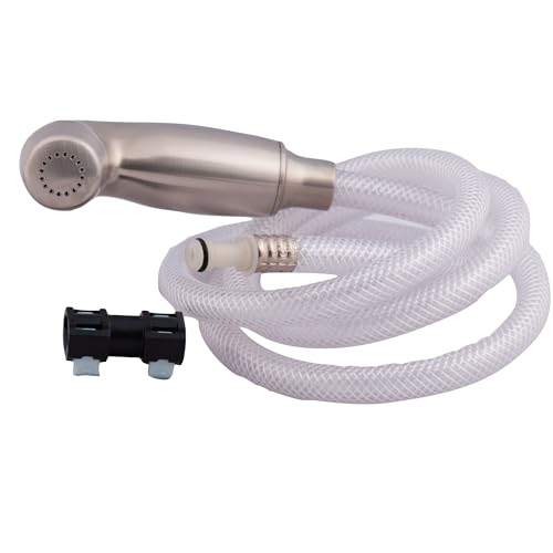 Moen Stainless Replacement Kitchen Side Spray Head and Hose Assembly with Duralock Quick Connect 136103SL