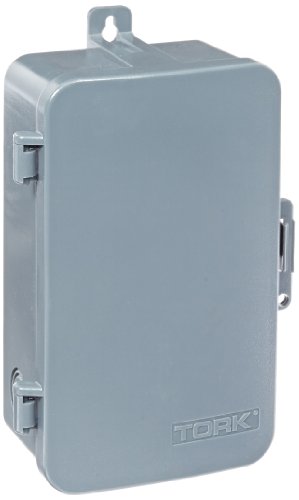 Nsi Industries Tork Tu40 Indoor/Outdoor 40-Amp Universal Multi-Volt Electromechanical Appliance Timer - 24-Hour Programming - Multiple On/Off Settings - 120-277-Volt - Compatible With Incandescent/Compact Fluorescent/Led - Same On/Off Times Each Day #TOP1
