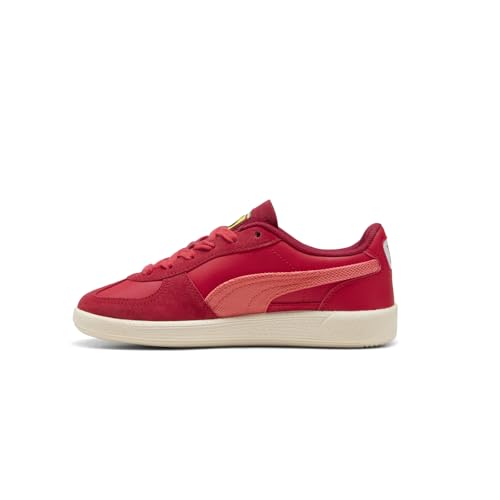 PUMA Kids Boys Scuderia Ferrari Palermo Lace Up Sneakers Shoes Casual - Red - Size 4.5 M3