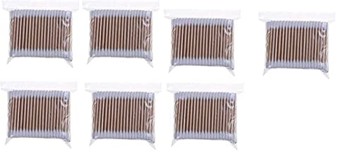 Blue Earth 700pieces Women Beauty Makeup Cotton Swab Double Head Cotton Buds Make Up Wood Sticks Nose Ears Cleaning Cosmetics Health Care-image-18