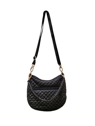 Image of Lightweight Quilted Crossbody Hobo bag water repellent UVprotection