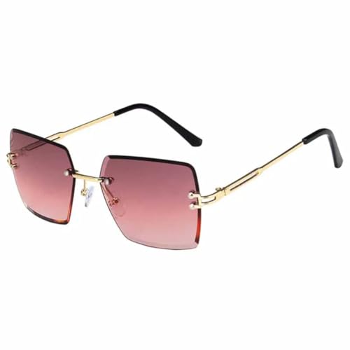 Lunettes de soleil anti-éblouissement sans cadre pour conduire sans fatigue