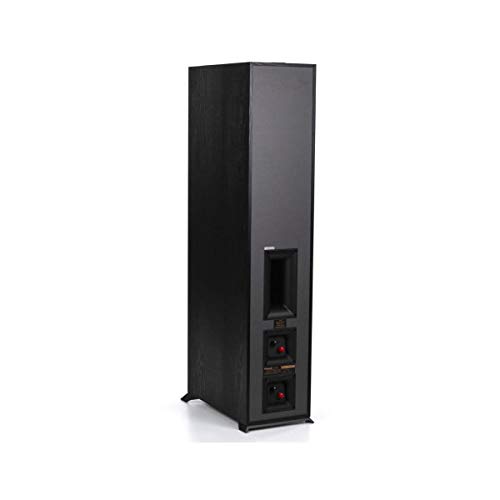 Image of Klipsch R-625FA Powerful Detailed Floorstanding Single Home Speaker Black