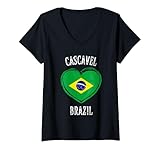 Buscando presentes de Cascavel Brasil? Este é o presente perfeito para um brasileiro de Cascavel com a bandeira do Brasil. Um design de Eu Amo Brasil Cascavel, lembrança do Brasil ou roupa para as férias.