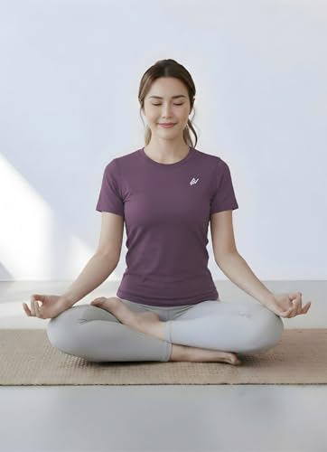 Image of Nexsus Apparels Gym T-Shirt for Women-Quick Dry Sports & Workout T-Shirt for Women, Activewear for Running, Casual & Gym Use, Available in Plus Size's