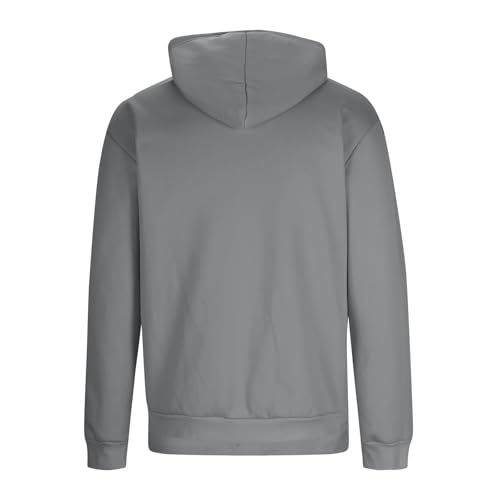 Uillui Mens Heavy Sherpa Hoodies Warm Cozy Fleece Lined Pullover Thick Winter Hooded Sweatshirt Cold Weather Workwear Hoodie4