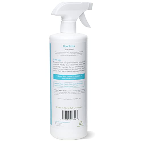 Unique Advanced Dog Odor + Stain Remover - 24 Oz. Ready-To-Use Liquid Spray - Bio-Enzymatic Formula Quickly Eliminates Dog Stains And Removes Pet Odors #TOP7