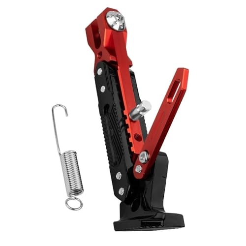 Béquille latérale universelle pour moto pour corriger l'inclinaison du véhicule