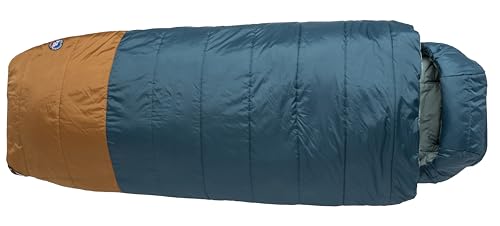 Big Agnes Echo Park Sleeping Bag, 20 Degree, Tapestry/Brown Sugar
