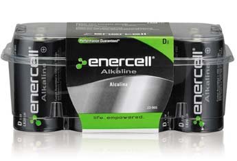 EnercellD Alkaline Batteries (8-Pack)