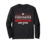 This Firefighter Loves Cory Acton Prospect Baseball Fan Gear Long Sleeve T-Shirt