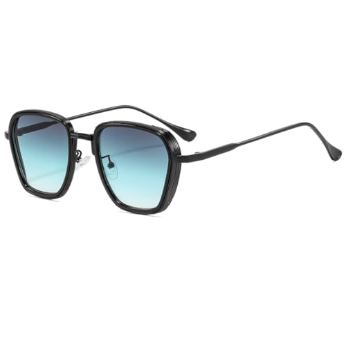 Lunettes de soleil retro punk protection UV400 totale pour hommes et femmes