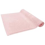 8年タオル バスマット 浴室足ふきマット 40×65cm 綿100% 洗える タオル地 速乾 高吸水 かさばらない ラムネピンク 1枚 [M便 1/2]