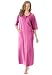 Dreams & Co. Women's Plus Size Long French Terry Robe