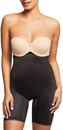 Montelle Women's Thigh Shapewear Plus Size Firm Tummy Control High Waist Shaper Slimmer for Women