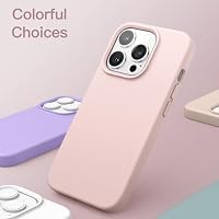 JETech Silikon Hülle für iPhone 14 Pro, Rosa – Ansicht 6
