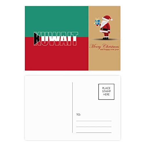 Cartes postales du Père Noël du Koweït pour écrire au pied du sapin en famille