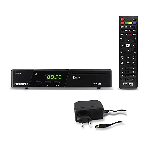 Metronic 441639 Terminal TNT SAT HD, schwarz, Norme