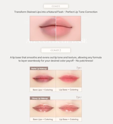 heart percent dote on mood all cover lip base comfortable amp flawless lip tone amp texture correction wlightweight texture 01 creamy beige