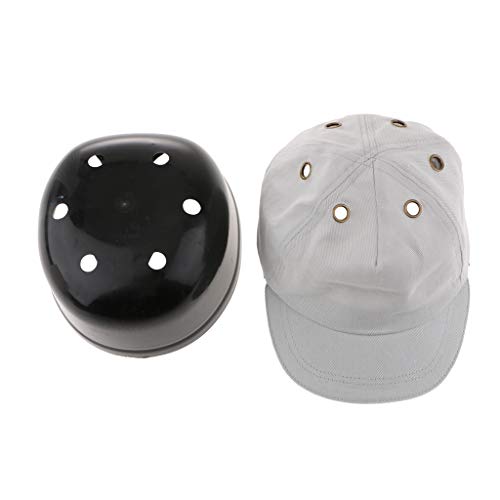 Serenable Chapéu Protetor de Cabeça de Proteção Ajustável Anti-impacto Protetor de Cabeça - cinza cl
