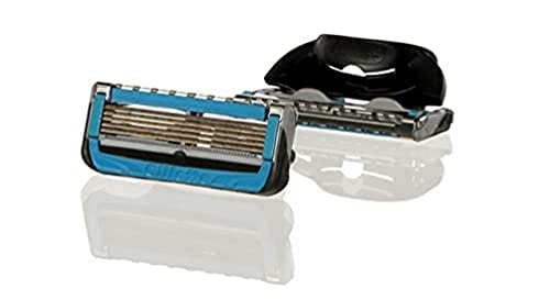 Gillette Fusion5 Proshield Lames de Rasoir Homme, Pack de 11 Recharges, Ancienne Version