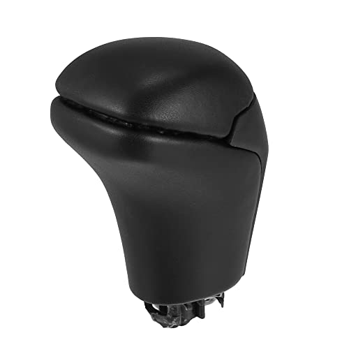 X Autohaux Car Auto Automatic Gear Stick Shift Knob For Toyota Highlander 2014-2019 Tacoma Hl234 Black Faux Leather Black Wood Pattern #TOP4