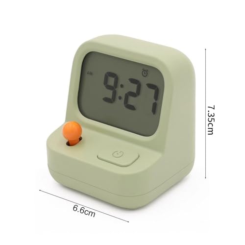 Reloj despertador digital con volumen ajustable para no quedarte dormido 3