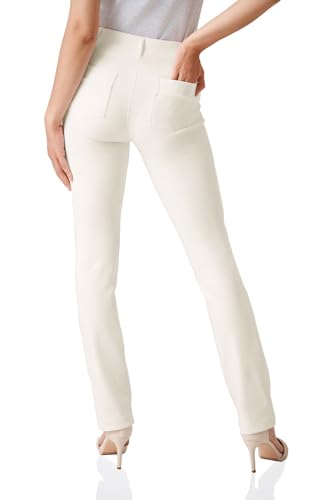 Image of Yogipace,Belt Loops,Women's Petite /Regular /Tall Straight Leg Yoga Dress Pants