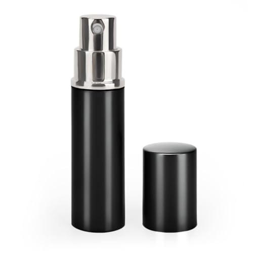 QUXVUIS 5 Stück Zerstäuber Tragbare 10ml Mini-Sprühflasche Pumpenkoffer Leere nachfüllbare Sprüher Kosmetikbehälter Reise