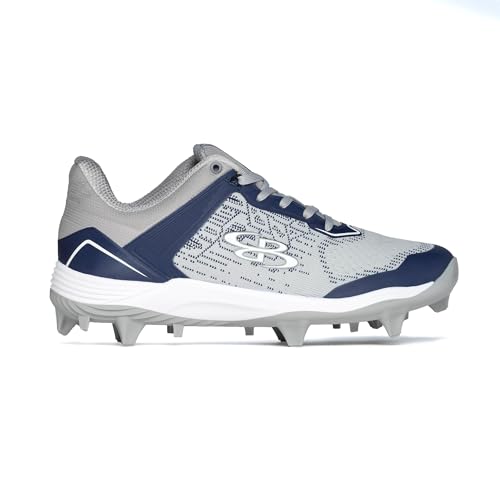 Boombah Viper Pureknit Women's Molded Cleat - Smoke - Multiple Color Options - Multiple Sizes3