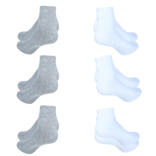 Image of Ankle Socks for Men|Sneaker Socks Breathable Socks for Loafers|Athletic Running Socks Gym Everyday Sock|6 Pairs