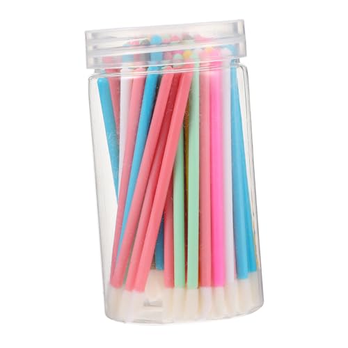 LIFKOME Lipstick Applicator Wands 100 Pack Lip Brush for Makeup Plastic Lip Brush Beauty Tools