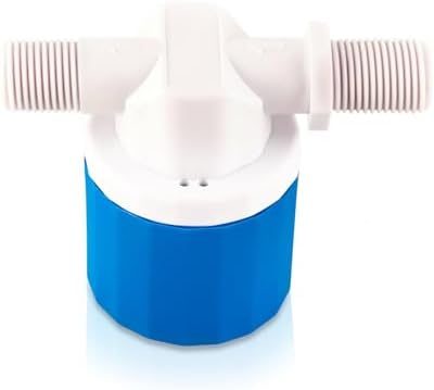 Water Float Valve, Water Level Control Water Tank Float Valve, Automatic Float Valve Water Level Control Switch Inner Installation Energy Saving for Solar Water Heater(1/2in)