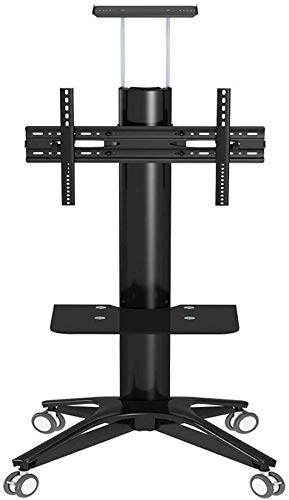 Soporte móvil para TV de 32-70 pulgadas con balda y ruedas miniatura 1