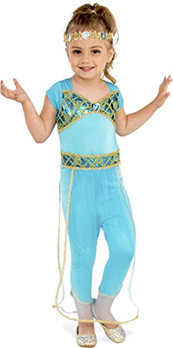 Disfraz de Princesa Genio para Niñas Talla S