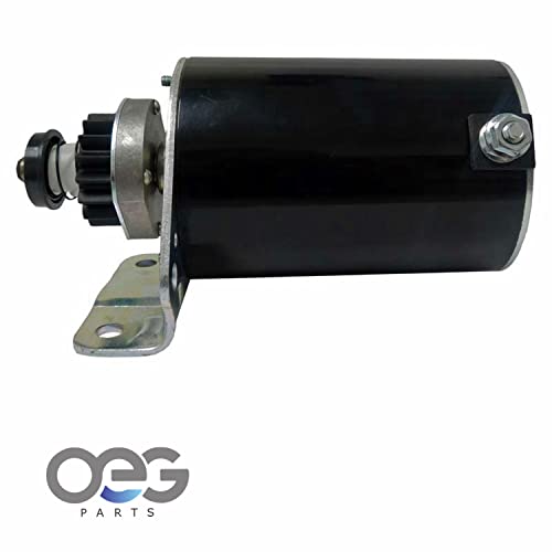 New Starter Compatible With Briggs And Stratton 11Hp-18Hp 393499 497401 494198 494990 Toro Compatible With John Deere Cub Cadet Am106883 Am38136 Am39285 Sbs0004 41022005 41022005R 41022015 41022015R #TOP7