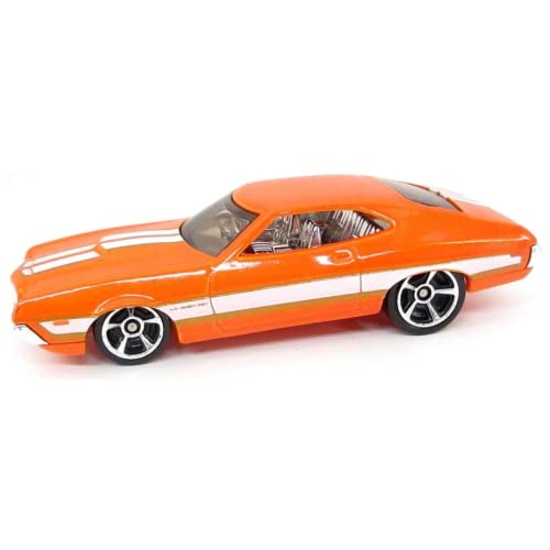 Hot Wheels 72 Ford Gran Torino Sport Muscle Mania miniatura 4