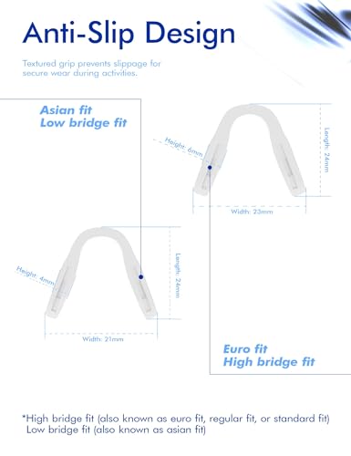 Image of SAUCER Replacement Nose Pieces Pads for Oakley Hex Jector OX8032 | OX8174F Eyeglass