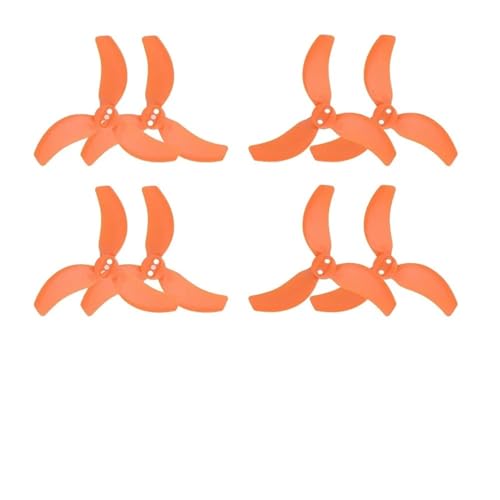 �݊���������܂�DJI Avata 2 �h���[���p�v���y���A�y�ʌ����u���[�h�X�y�A�p�[�c�A�J���t���ȃI�v�V����(Orange 4 pairs)