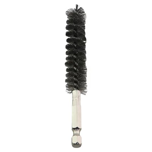Image of 3PCS Silver Stainless Steel Cleaning Brush Rod Diameter 1 /4 Inch for Electric Drills Impact Drivers Die Grinders