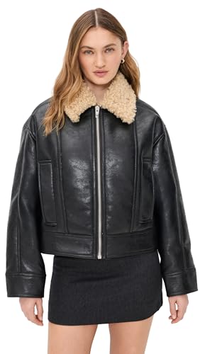 ALC Womens Stevie Jacket Deepest Brown Small