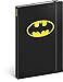 Cuaderno de rayas con banda de goma aprox. A5 – Bloc de notas para mujeres, niñas, adolescentes y niños – Escuela y oficina diario (Batman – Señal)