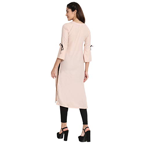 Image of DHRUVI TRENDZ Women's Rayon Kurta