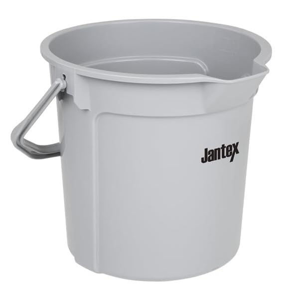 Jantex Seau gradué avec Bec verseur 14 L Gris