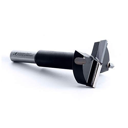 Amana Tool - 203040 Carbide Tipped Hinge Boring Bit 40mm Dia x 90mm Long x 10mm Shank